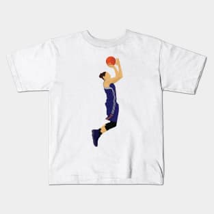 She loves basketball Kids T-Shirt